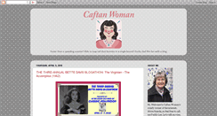 Desktop Screenshot of caftanwoman.com